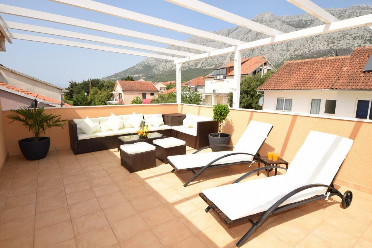 Luxury Penthouse With Jacuzzi In Orebić Kültér fotó