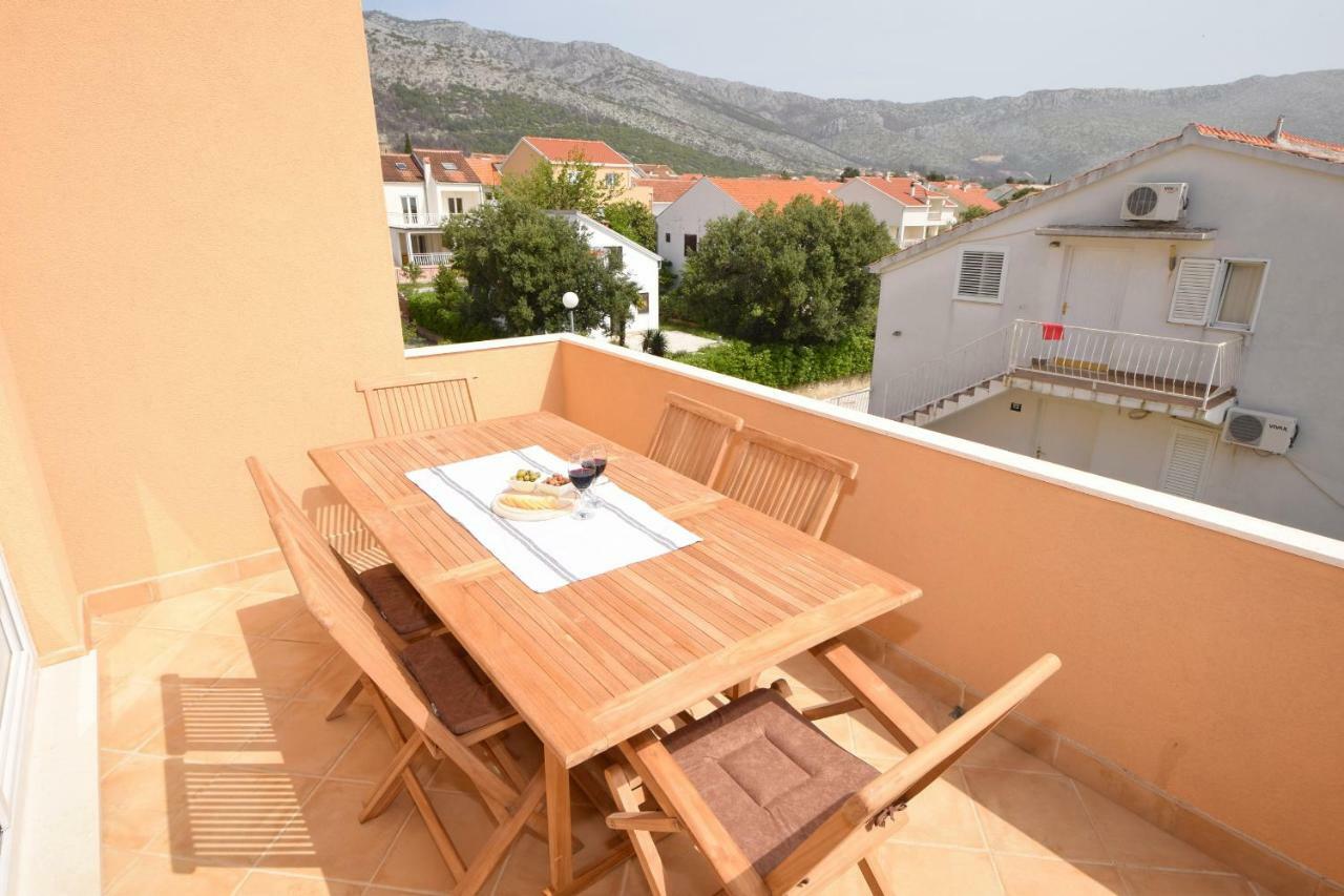 Luxury Penthouse With Jacuzzi In Orebić Kültér fotó